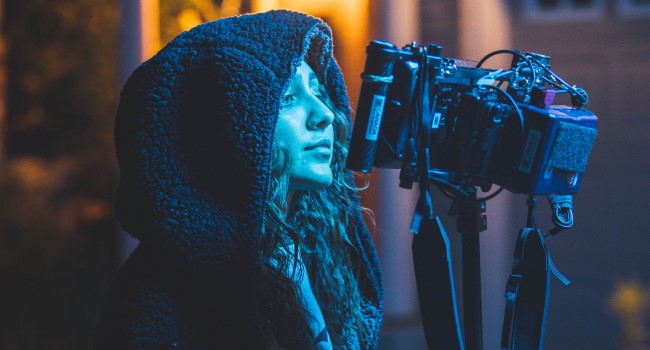 On-set photography